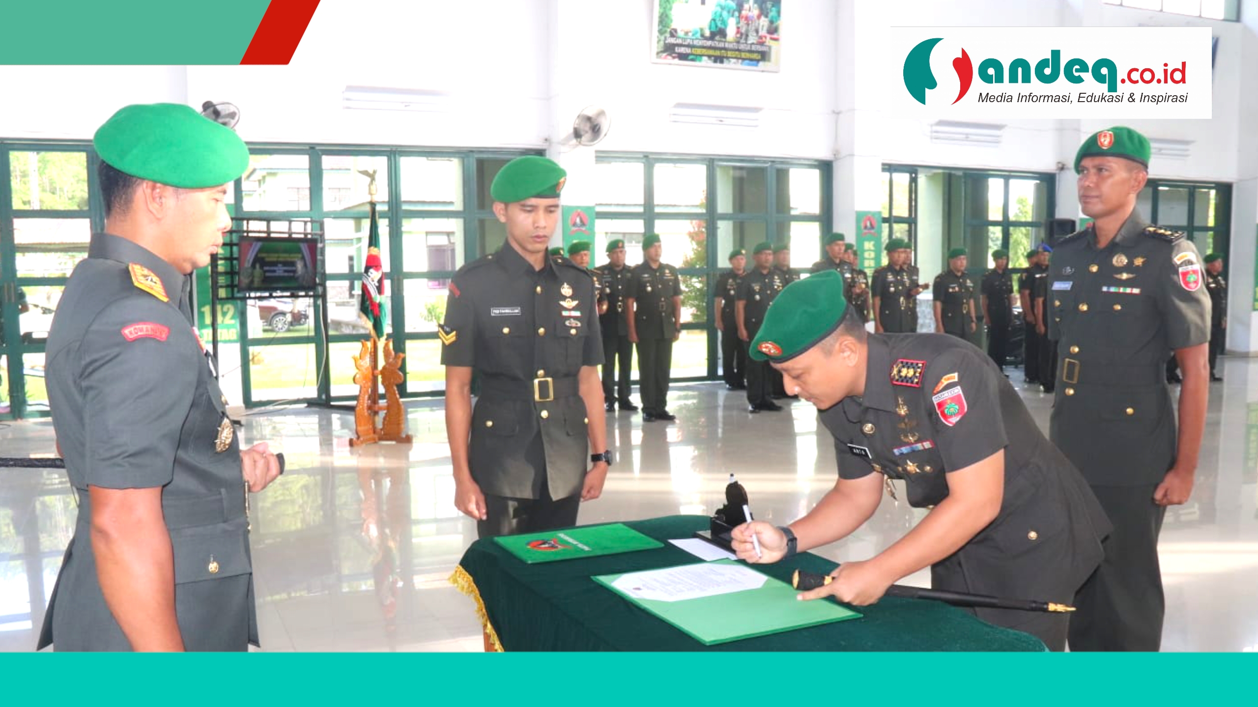 Letkol Inf Anta Sihotang Resmi Pimpin Kodim 1402/Polman, Gantikan Letkol Czi Sabar Chandra