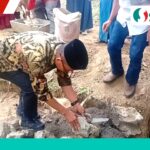 Lakukan Peletakan Batu Pertama Pembangunan Masjid Baiturrahman Salue, Bupati Polman Sumbang 100 Zak Semen