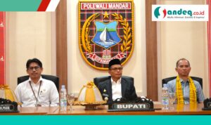 Hadiri Forum Satu Data 2025, Bupati Polman Tekankan Pentingnya Data Valid untuk Pembangunan