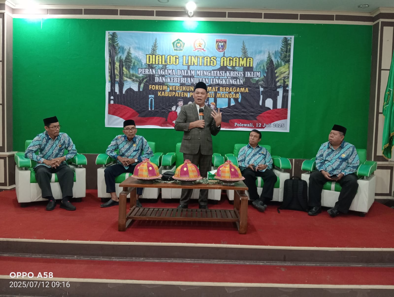 Dialog Lintas Agama FKUB Polman, Agama dan Lingkungan Jadi Solusi Krisis Iklim