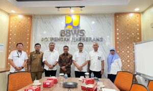 Bupati Polewali Mandar Koordinasikan Percepatan Rehabilitasi Irigasi DI Paku dengan BBWS PJ Makassar
