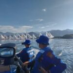 Polres Polman Kerahkan Personel, Kawal Pengamanan Event Bahari Sandeq Silumba 2025