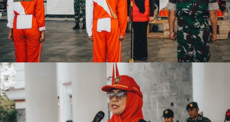 Diklat Paskibraka 2025 Polman, Resmi Dimulai di Lapangan Pancasila