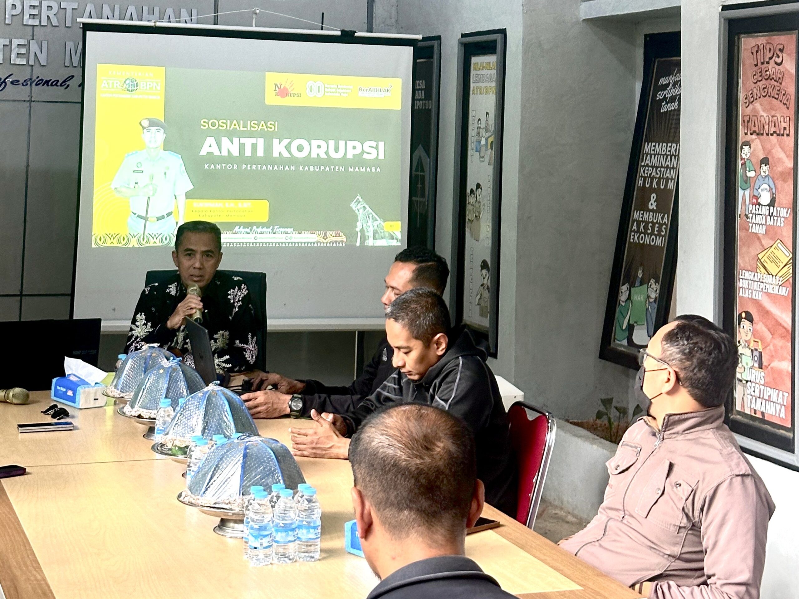 “Integritas Bukan Pilihan tapi Kewajiban”: Kantor Pertanahan Mamasa Gelar Sosialisasi Anti-Korupsi untuk Wujudkan Layanan Bersih dan Akuntabel
