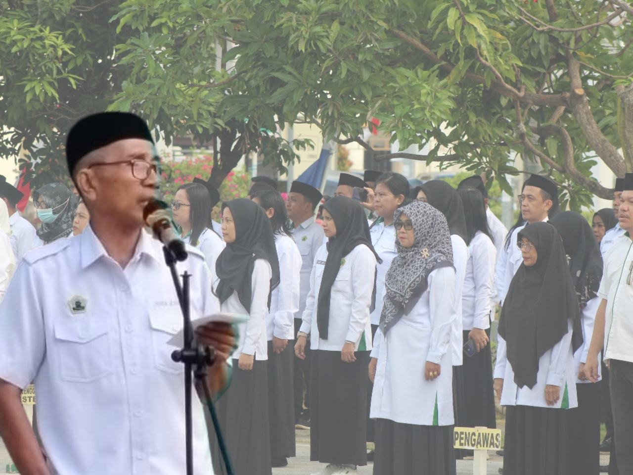 Sikapi Isu Kebangsaan, Kemenag Polman Gelar Apel dan Dzikir Kebangsaan, Serukan ASN Jadi Perekat Bangsa