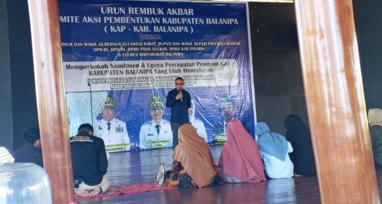 Bupati Polman Dukung Penuh Pembentukan DOB Kabupaten Balanipa