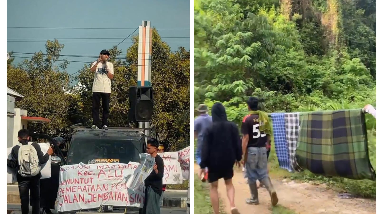 Sehari Setelah Demo, Warga Alu Kembali Dihadapkan pada Tragedi Ibu Hamil Ditandu 13 Km, Bayi Kembar Tak Selamat