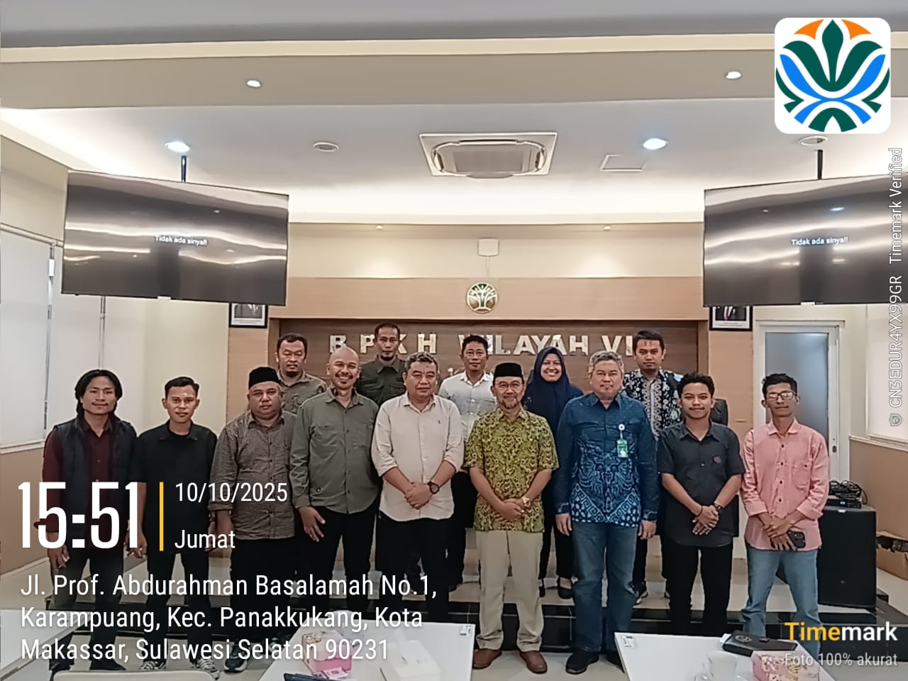Pemkab Polman Audiensi dengan BPKH Wilayah VII Makassar Bahas Penggunaan Kawasan Hutan untuk Jalan Publik