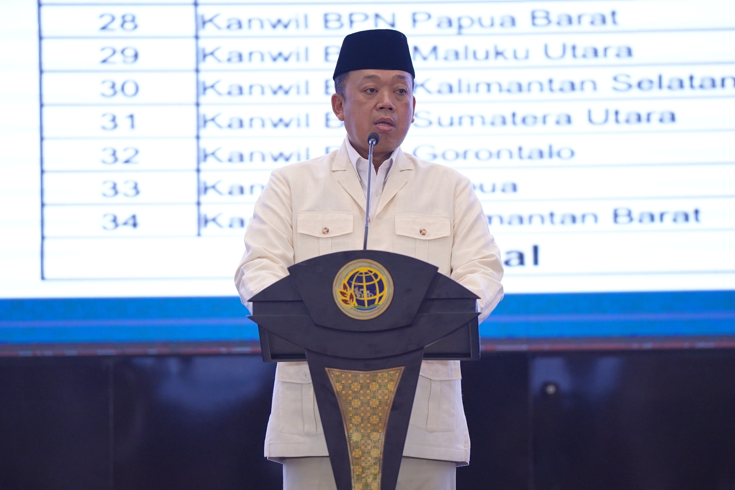 Menteri ATR/BPN Resmi Buka Rakernas 2025, Instruksikan Penyelesaian 3 Agenda Prioritas untuk Percepatan Pelayanan Publik