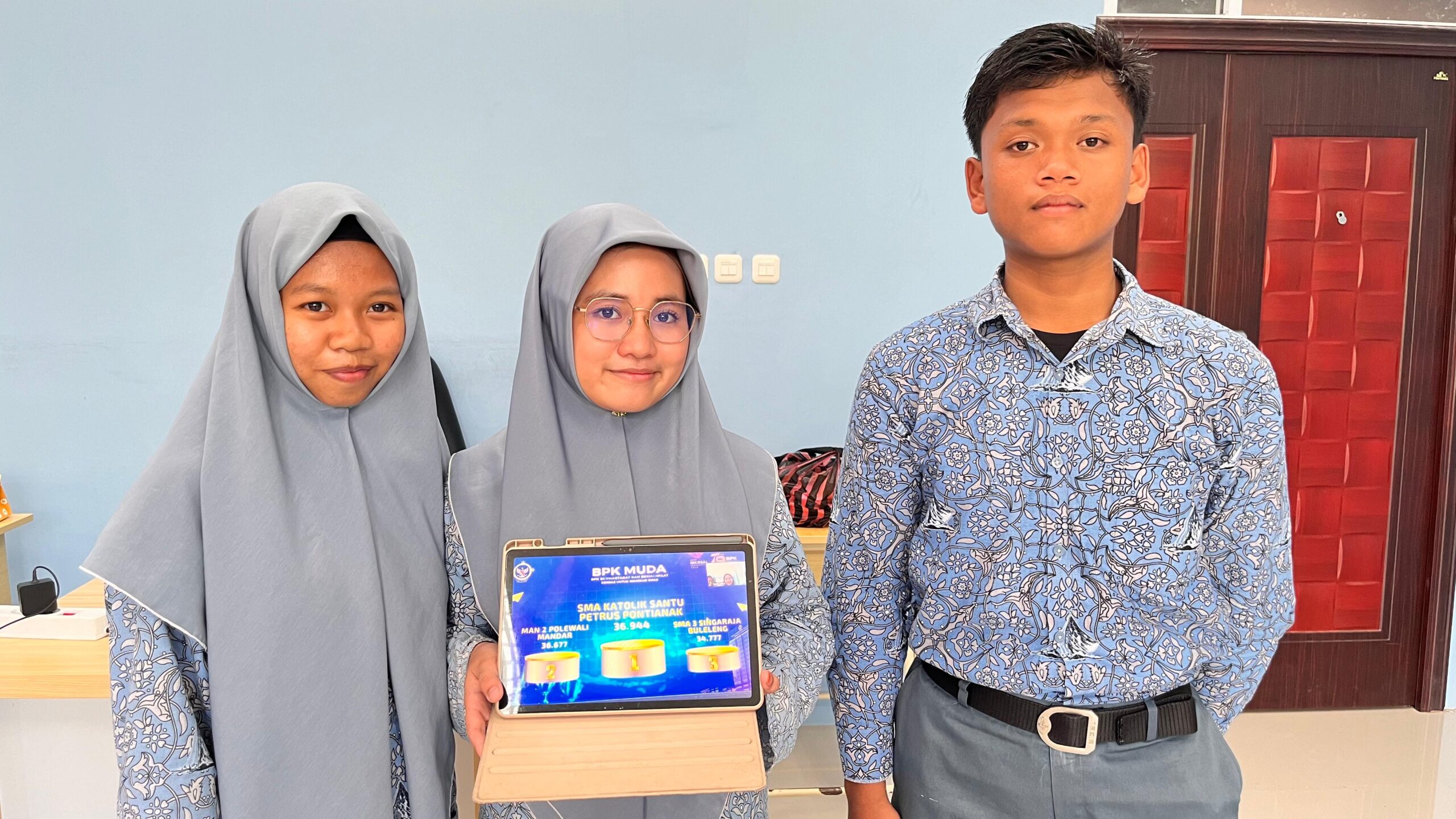 Tiga Siswa MAN 2 Polewali Mandar Lolos Final BPK Muda, Siap Berlaga di Tingkat Nasional di Jakarta