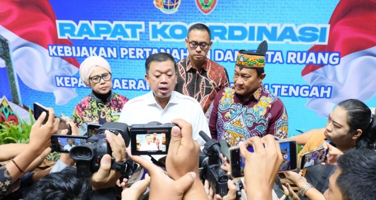 Menteri ATR/BPN Nusron Wahid Imbau Pemda Kalteng Percepat Pemutakhiran Sertipikat untuk Hindari Sengketa Tanah