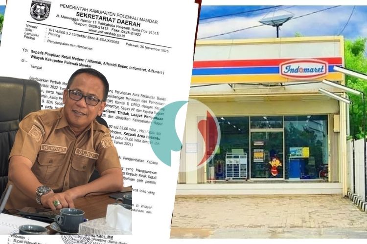 Pemkab Polman Terbitkan Aturan Ketat Bagi Ritel Modern : Batasi Jam Operasional hingga Larang Pungut Sewa Lapak UMKM