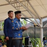 Peringati HUT KORPRI ke-54 dan PGRI ke-80, Bupati Polman Tekankan Netralitas ASN dan Perlindungan Guru