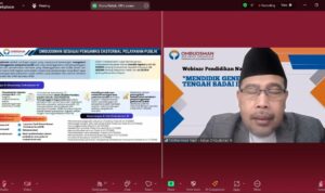 Hardiknas, Ombudsman Sulbar Gelar Webinar Pendidikan Nasional