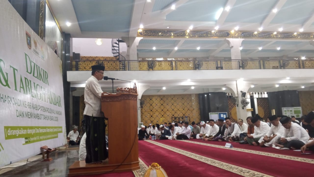 Peringati HUT ke-66, Kabupaten Polewali Mandar Gelar Zikir Akbar : Momentum Refleksi dan Solidaritas Kebangsaan