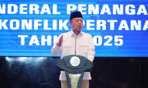 Menteri Nusron Ajak Seluruh Aparat Hukum Pererat Kolaborasi Berantas Mafia Tanah hingga ke Desa