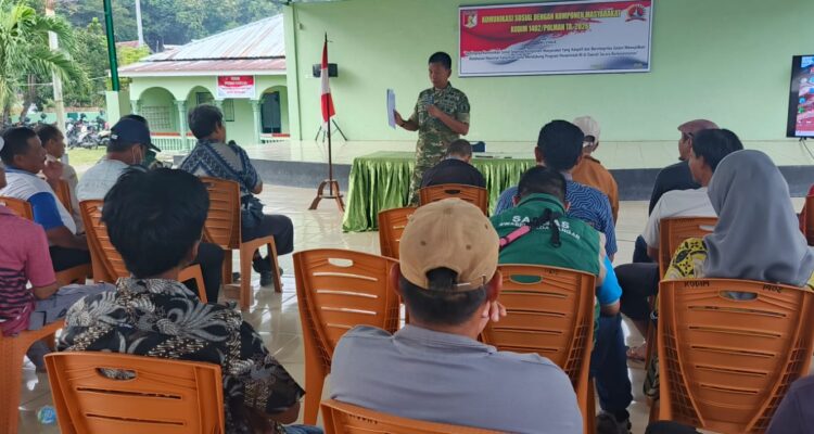Dandim 1402/Polman Bahas Optimalisasi Pertanian Bersama Gapoktan dan Penyuluh