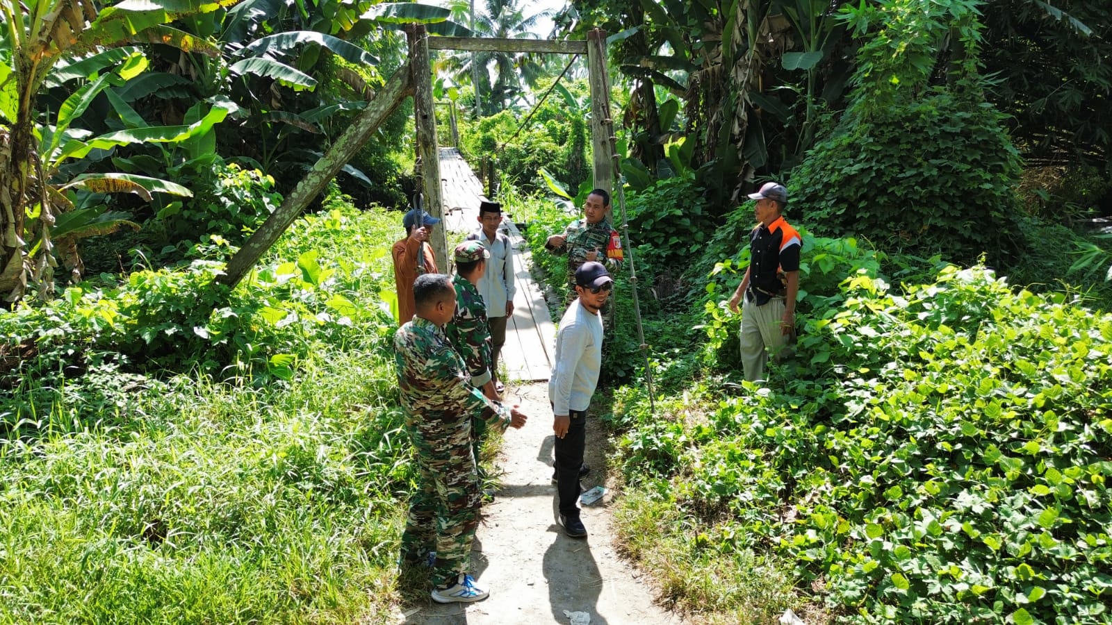 Jembatan Gantung Garuda Akan Dibangun di Polewali Mandar