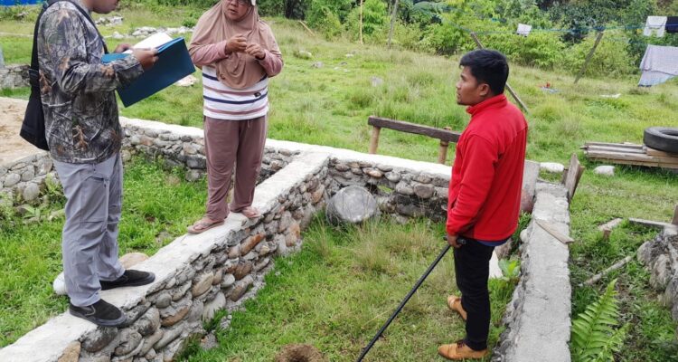 Pastikan Kesesuaian Tata Ruang, Kantor Pertanahan Mamasa Lakukan Peninjauan Lapangan Permohonan PKKPR di Desa Sendana