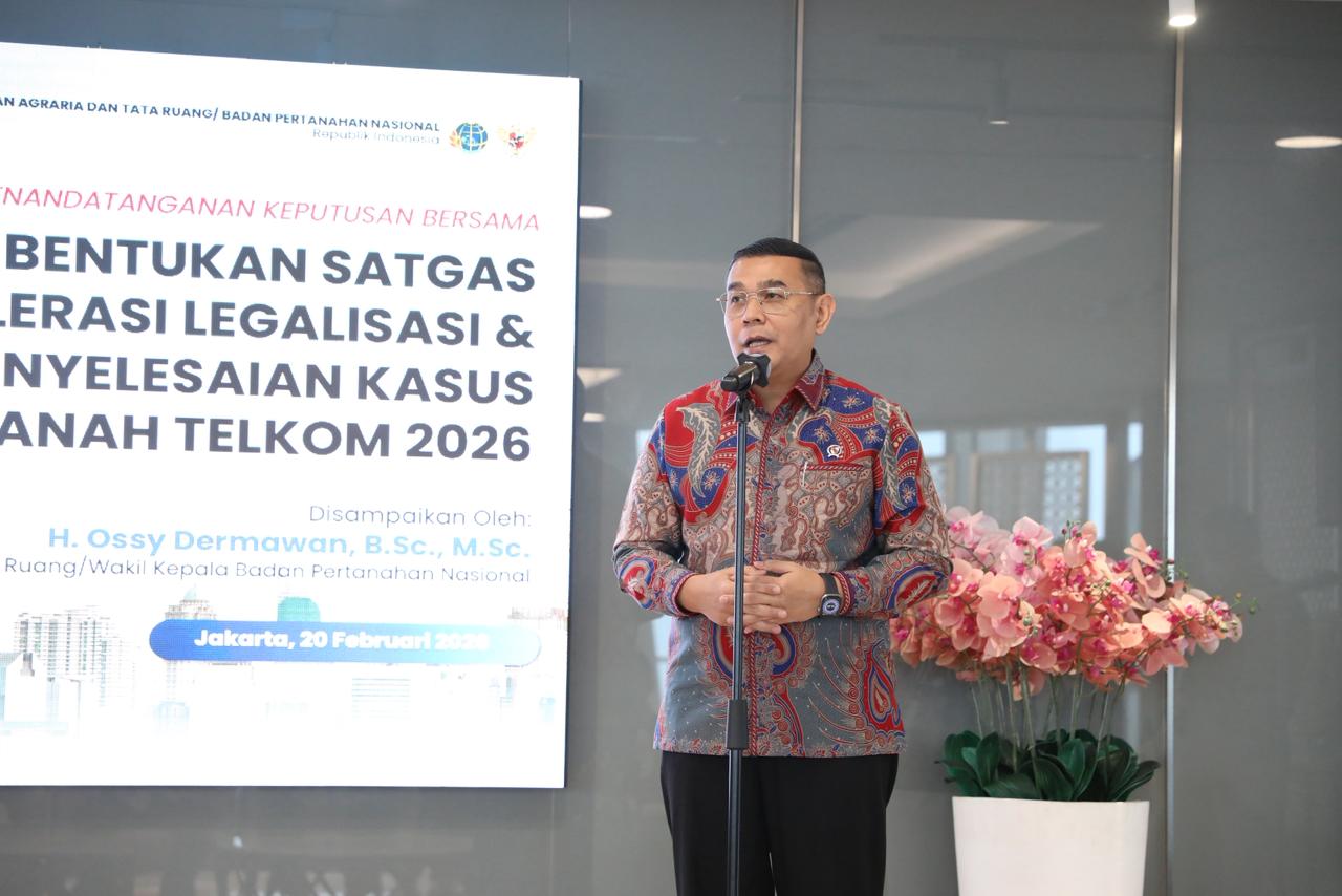 Kementerian ATR/BPN dan Telkom Indonesia Bentuk Satgas Khusus, Amankan Aset Negara demi Tata Kelola Pertanahan yang Lebih Baik