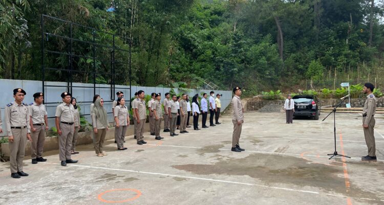 Kantor Pertanahan Kabupaten Mamasa Perkuat Sinergi dan Disiplin Melalui Apel Pagi Rutin
