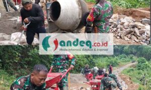 Sinergi TNI-Masyarakat Diperkuat, Sasaran Fisik TMMD Ke-127 di Polman Mulai Dikerjakan
