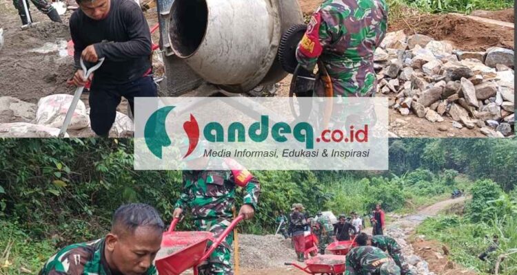 Sinergi TNI-Masyarakat Diperkuat, Sasaran Fisik TMMD Ke-127 di Polman Mulai Dikerjakan