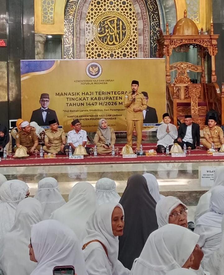 Dorong Digitalisasi, Bupati Polewali Mandar  Usulkan Transformasi Metode Manasik Haji di Sulbar