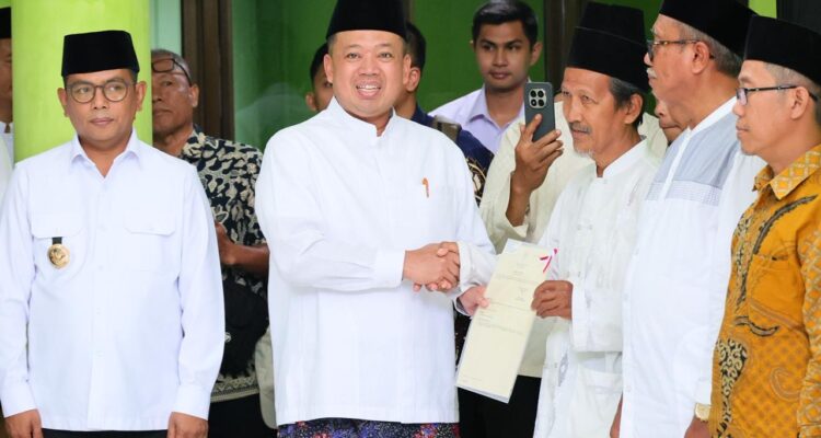Momen Bersejarah di Banten: Menteri ATR/BPN Ajak Ormas Keagamaan “Keroyok” Sertipikasi Tanah Wakaf