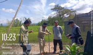 Peninjauan Lapangan PKKPR PT. Hutani Jaya Sejahtera Tegakkan Prinsip Kesesuaian Tata Ruang dan Pembangunan Berkelanjutan di Sumarorong