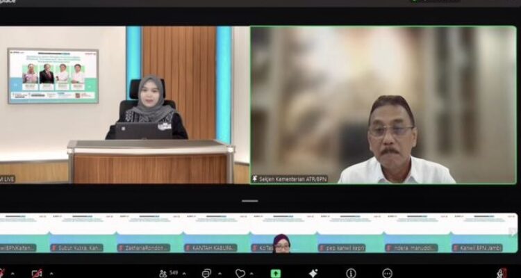 Tegaskan Transparansi Pengadaan Barang/Jasa, Sekjen ATR/BPN: Ini Prinsip Utama yang Harus Dipegang Teguh