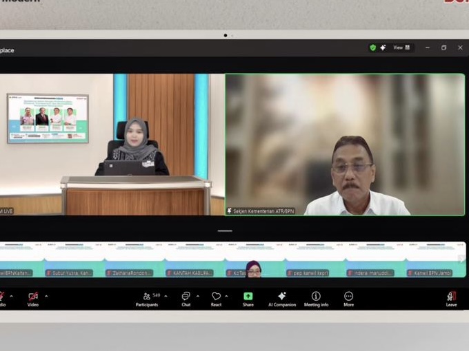 Tegaskan Transparansi Pengadaan Barang/Jasa, Sekjen ATR/BPN: Ini Prinsip Utama yang Harus Dipegang Teguh