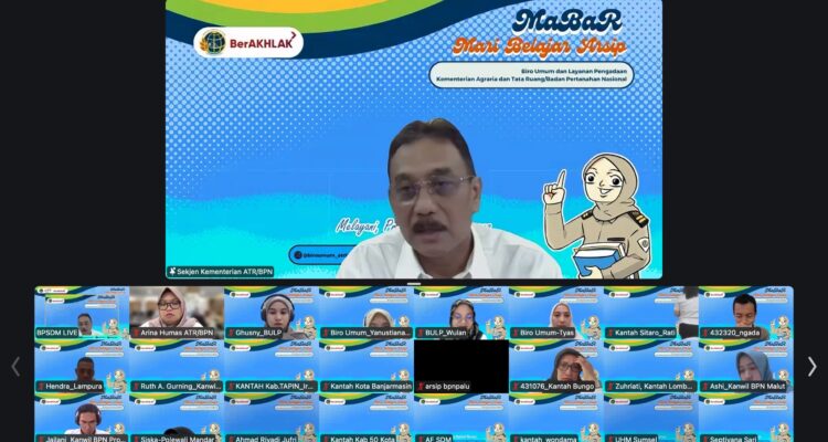 Sekjen ATR/BPN Tegaskan: Arsip adalah Nyawa Pelayanan Pertanahan