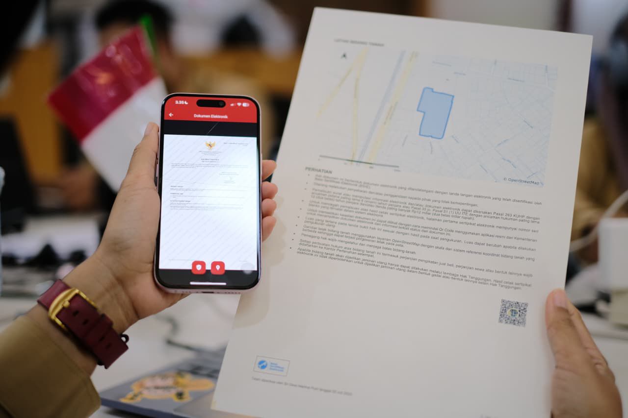 Bencana Datang Tanpa Permisi, Sertipikat Elektronik Jadi Pilihan karena Beri Rasa Aman