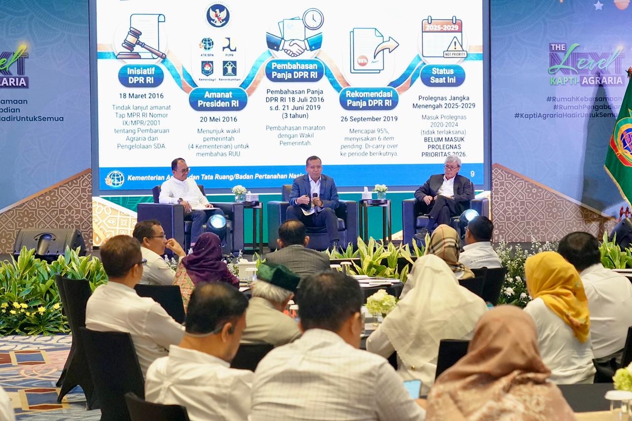 Kementerian ATR/BPN Gaungkan Kolaborasi Bersama KAPTI-AGRARIA: RUU Administrasi Pertanahan Disiapkan untuk Masa Depan