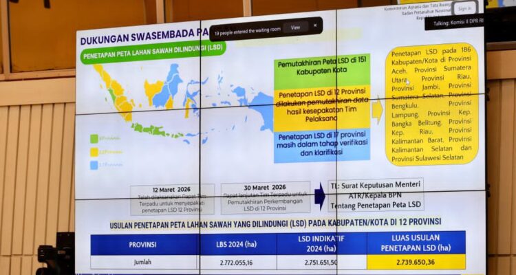 Kementerian ATR/BPN Dukung Swasembada Pangan Lewat Penguatan Kebijakan LBS, LP2B, dan LSD