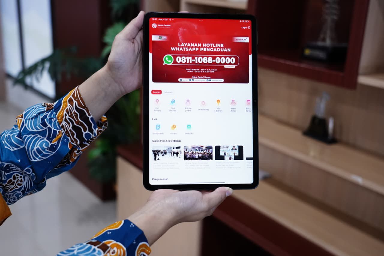 Transformasi Digital Layanan Pertanahan Diiringi Penguatan Aspek Keamanan dan Kepastian Hukum