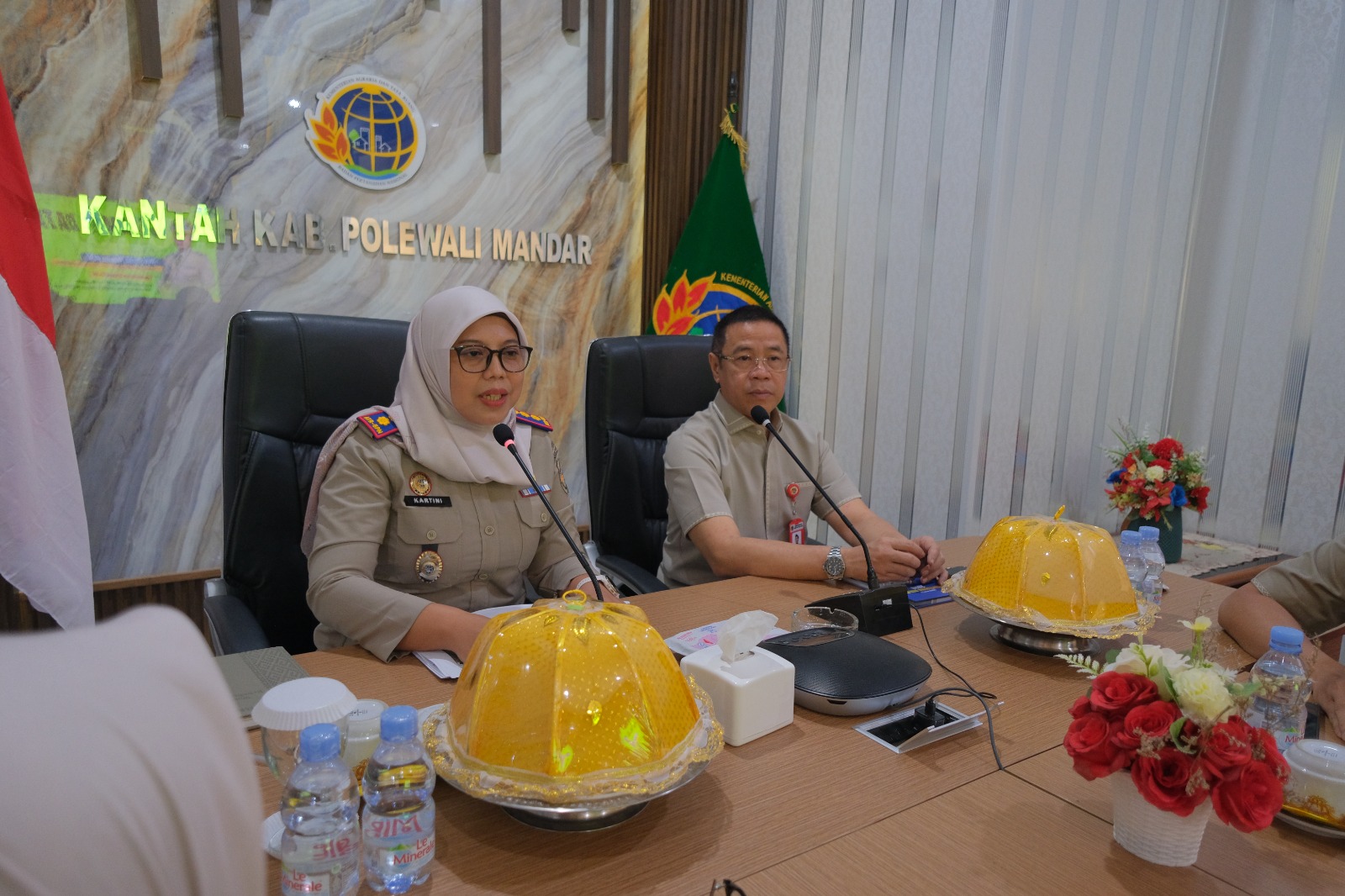 Kantor Wilayah BPN Sulawesi Barat Laksanakan Rapat Evaluasi Kinerja