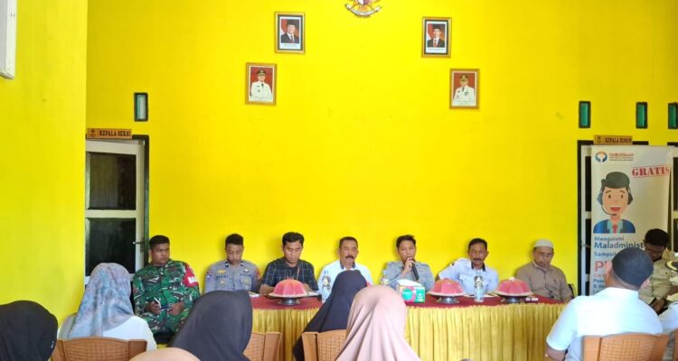 Layanan Tanpa Jarak, Ombudsman Sulbar Datangi Langsung Masyarakat Desa Lemo-Lemo