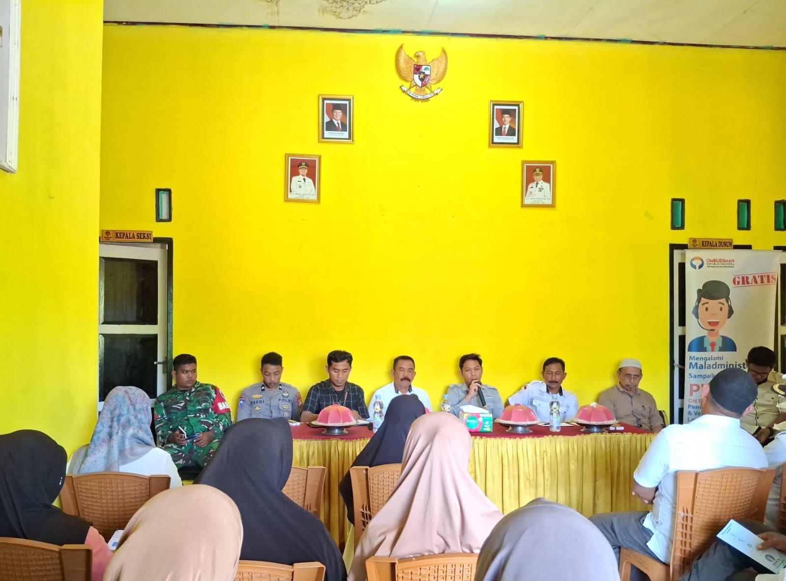 Layanan Tanpa Jarak, Ombudsman Sulbar Datangi Langsung Masyarakat Desa Lemo-Lemo