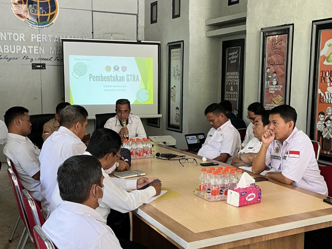 Mamasa Bentuk Tim GTRA, Reforma Agraria Bukan Sekadar Wacana