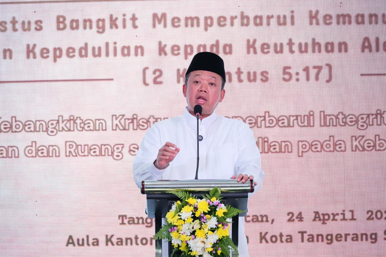 Bukan Cuma Yesus yang Bangkit, Menteri Nusron: Bangsa Indonesia Juga Butuh Paskah!