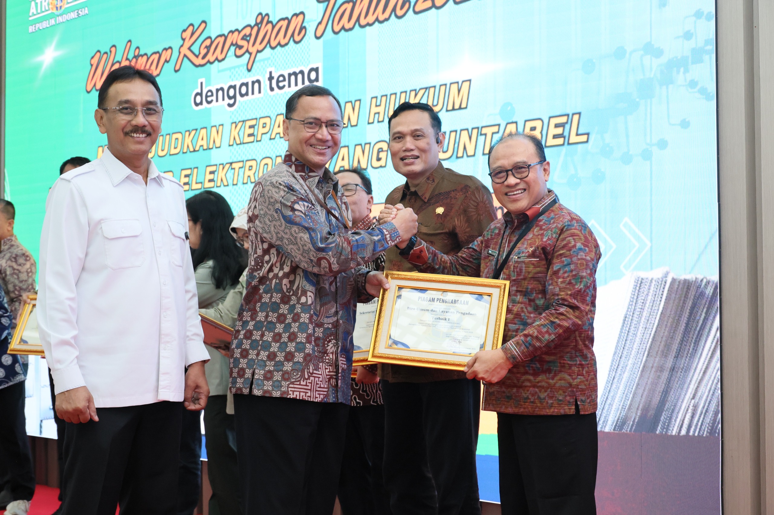 Peralihan Arsip Pertanahan Elektronik sebagai Sebuah Keniscayaan, Sekjen ATR/BPN: Harus Dikelola dengan Baik