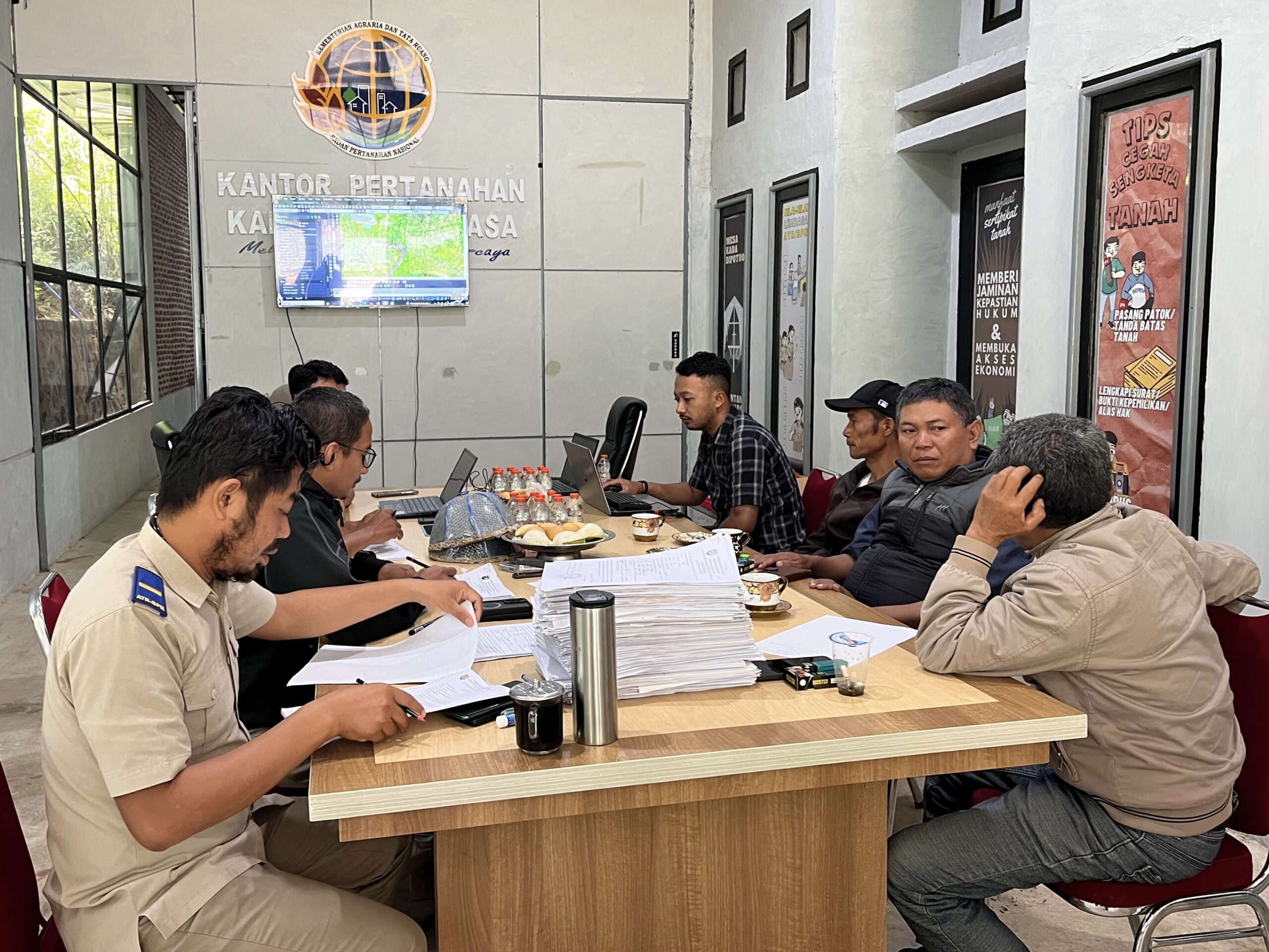 Sidang Ajudikasi PTSL Desa Melangkena Padang, Kantah Mamasa Pastikan Layanan Tanah Transparan dan Akuntabel