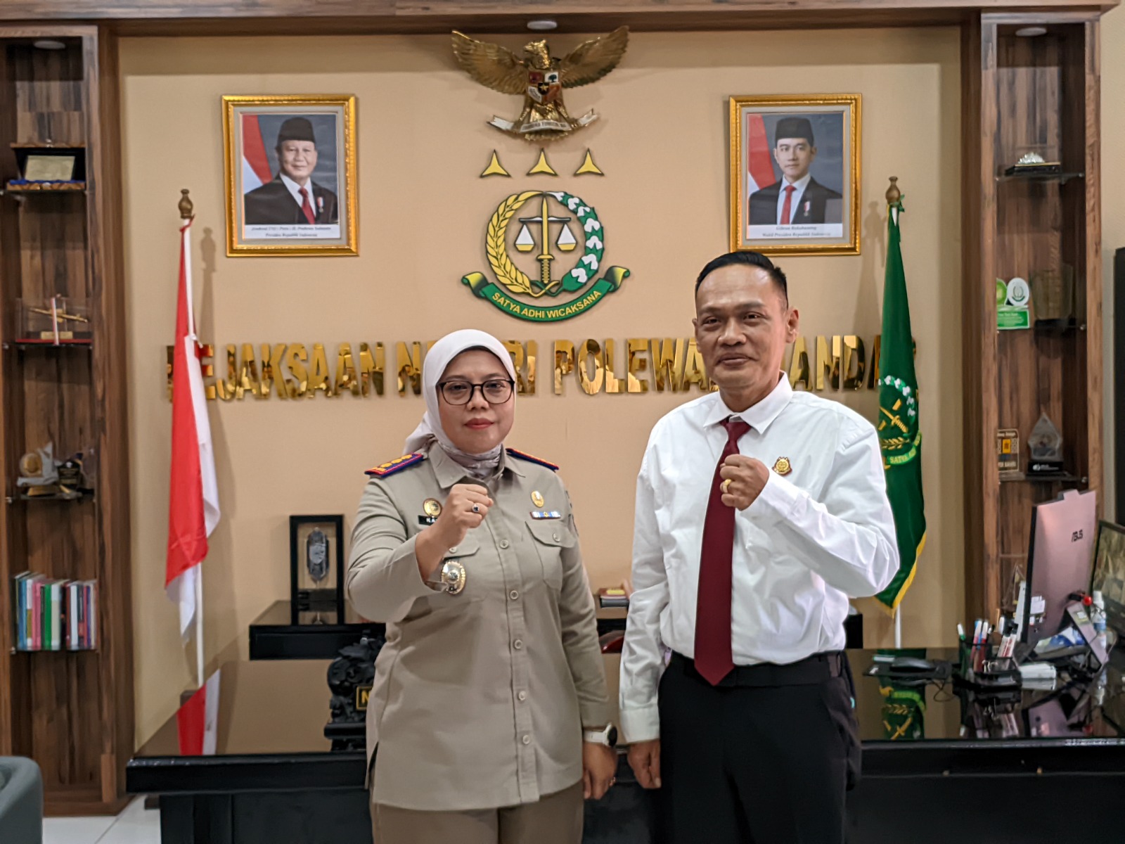 Kantor Pertanahan Kabupaten Polewali Mandar melaksanakan penandatanganan Kesepakatan Kerja Sama dengan Kejaksaan Negeri Polewali Mandar