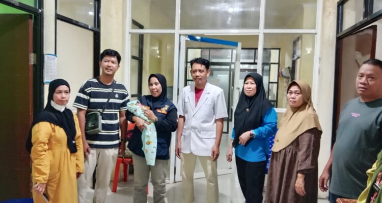 Sinergi Lintas Sektor, Rumah Sakit Hajja Andi Depu Polewali Serahkan Bayi Terlantar ke Dinas Sosial
