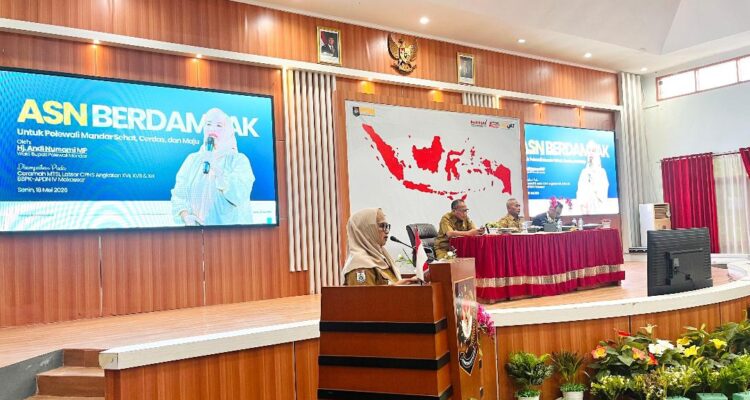 Wabub Hj. Andi Nursami Masdar, Soroti Tanggung Jawab ASN di Era Digital