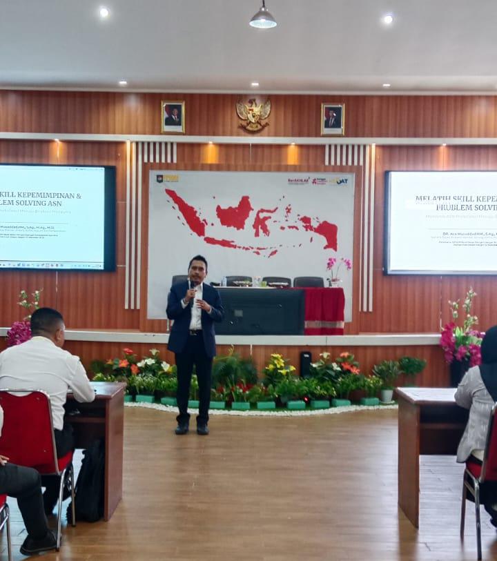 Membentuk Birokrasi Berstandar Global : DR. Aco Musaddad HM Gembleng 120 CPNS Asal  Indonesia Timur Jadi Pemimpin Solutif