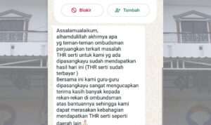 TPG THR, dan Gaji-13 Senilai Rp 5,8 Miliar Cair, Guru ASN Pasangkayu Apresiasi Ombudsman Sulbar TPG THR, dan Gaji-13 Senilai Rp 5,8 Miliar Cair, Guru ASN Pasangkayu Apresiasi Ombudsman Sulbar
