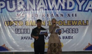 SMAN 1 Polewali Gelar Purnawidya Angkatan 2026 di Gedung Gadis SMAN 1 Polewali Gelar Purnawidya Angkatan 2026 di Gedung Gadis